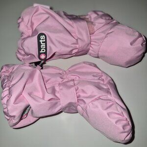 Barts Babies Pink Winter Boots Sz 62-68 NWOT Pink with elastic strap